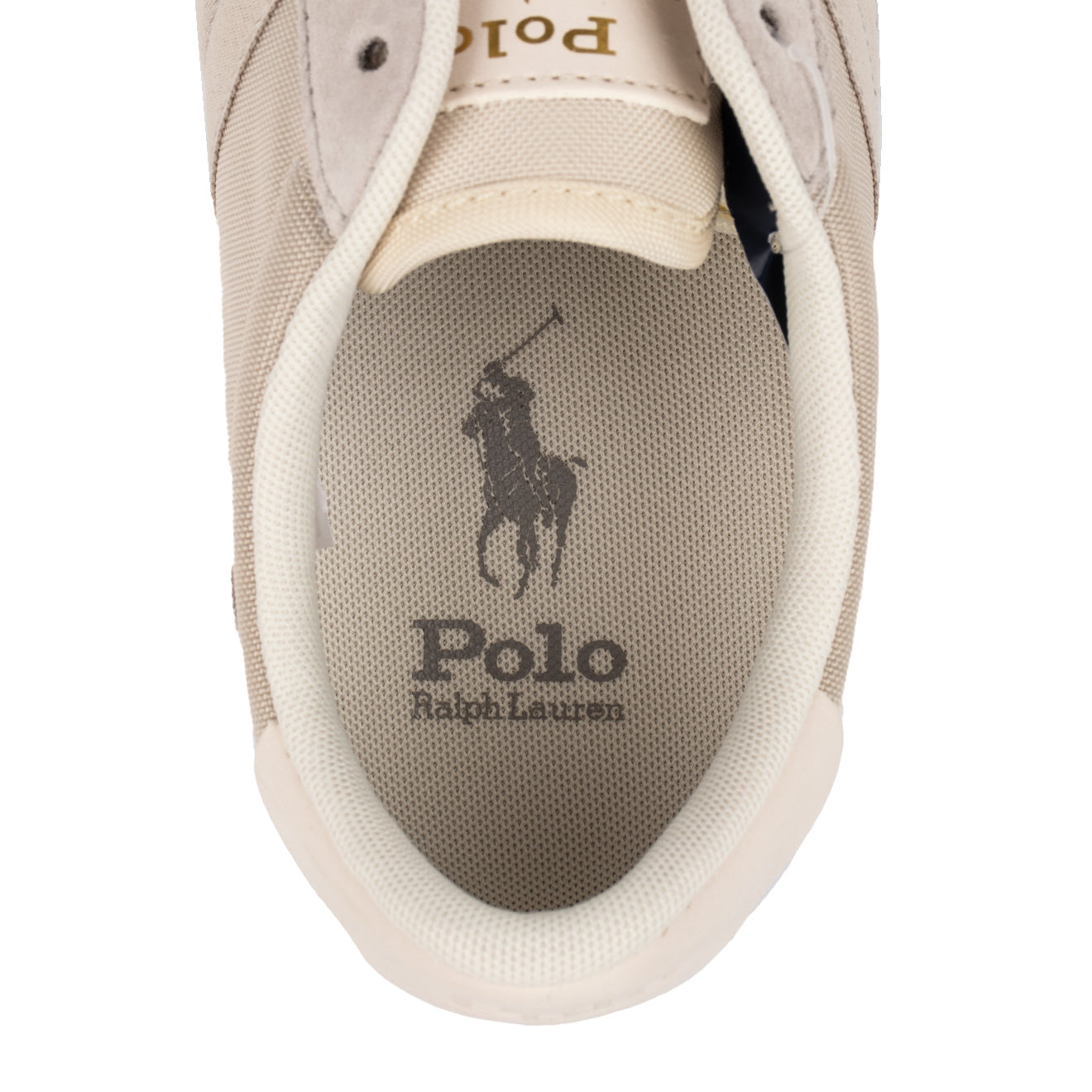 Polo Ralph Lauren Low Top Trainers Dove Grey - The Sporting Lodge