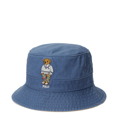 Polo Ralph Lauren Polo Bear Twill Bucket Hat Old Royal - The Sporting Lodge