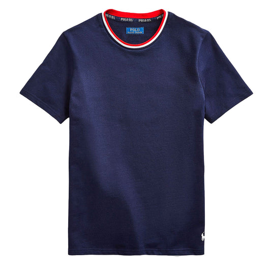 Polo Ralph Lauren S/S Crew Neck Sleep Top Navy - The Sporting Lodge