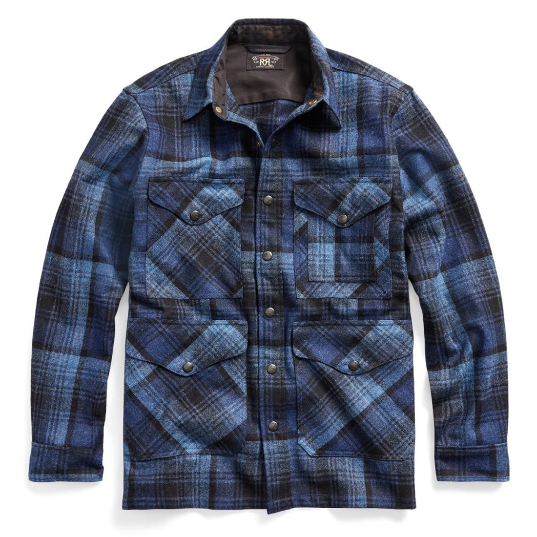 Ralph lauren rrl flannel jacket best sale