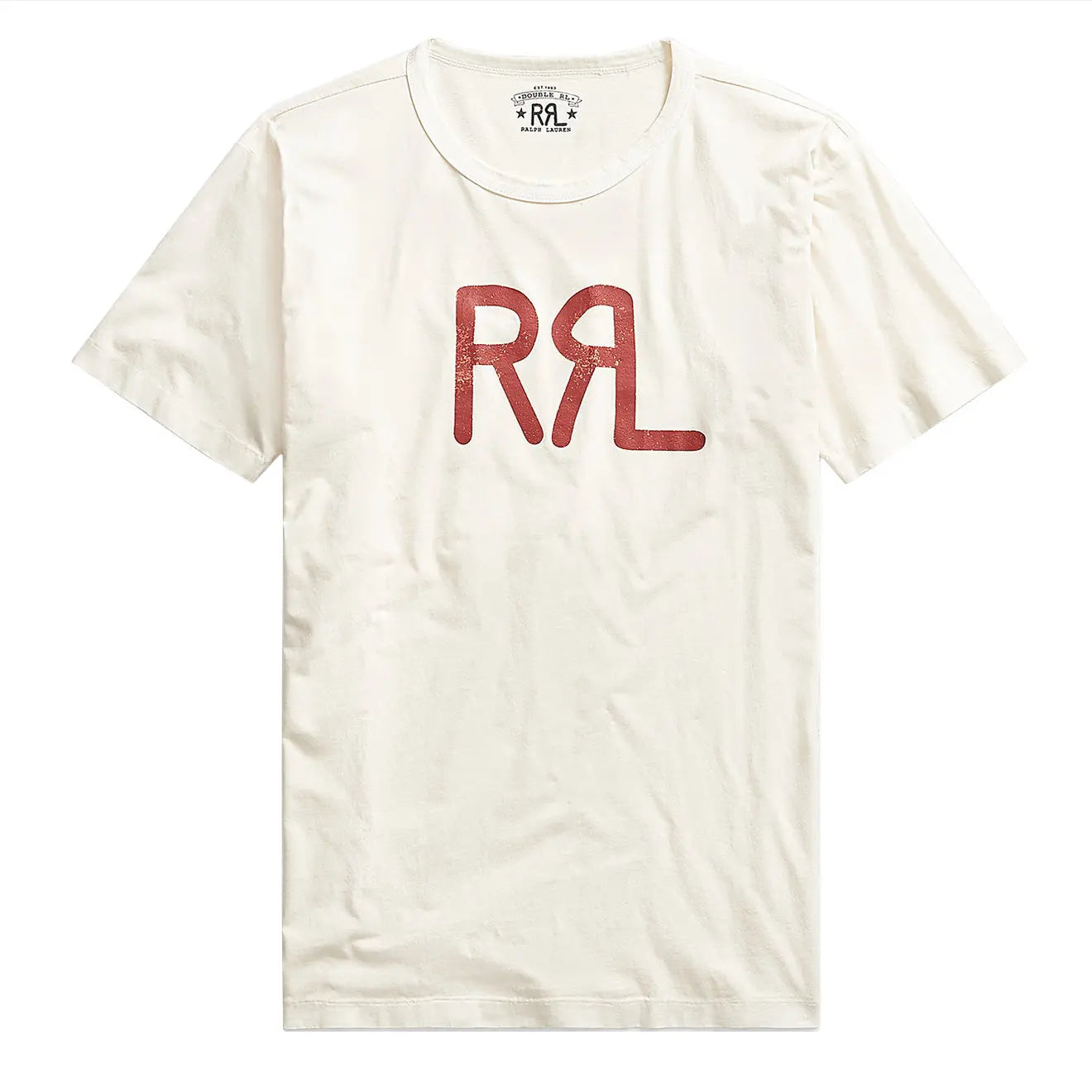 RRL by Ralph Lauren S S Logo T Shirt Natural The Sporting Lodge