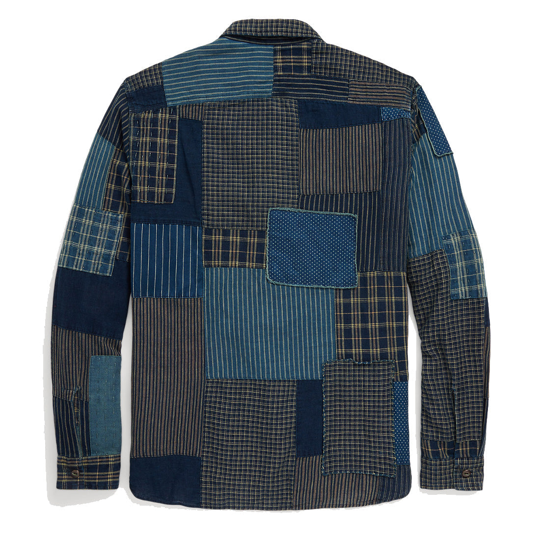 RRL by Ralph Lauren Limited-Edition Patchwork Workshirt Indigo / Multi