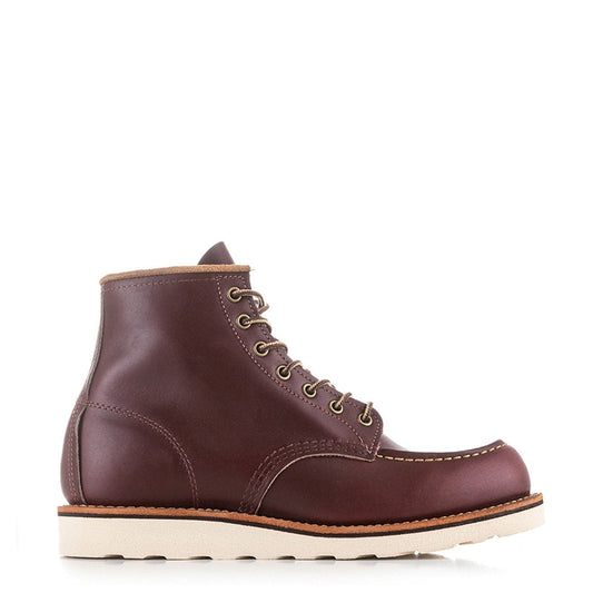 Red Wing 6-inch Classic Moc Boot Oxblood Mesa - The Sporting Lodge