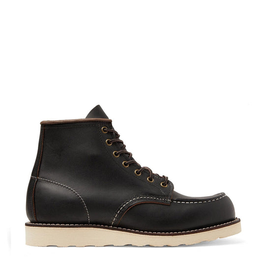 Red Wing 6-inch Classic Moc Boot Black Prairie - The Sporting Lodge