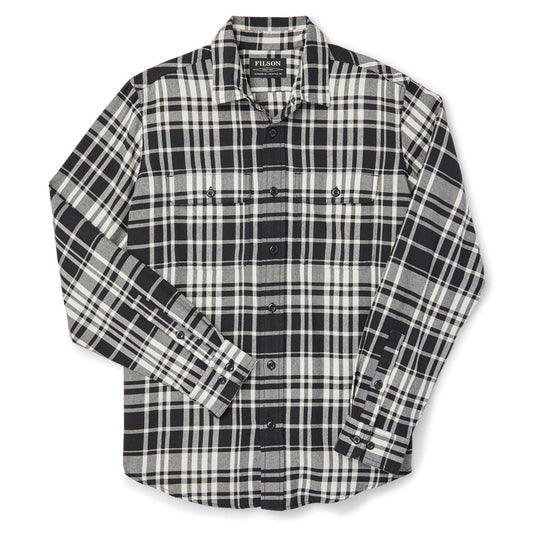 Filson Scout Shirt Black / Cream - The Sporting Lodge