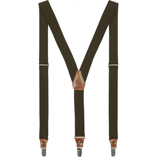 Fjallraven Singi Clip Suspenders Dark Olive - The Sporting Lodge