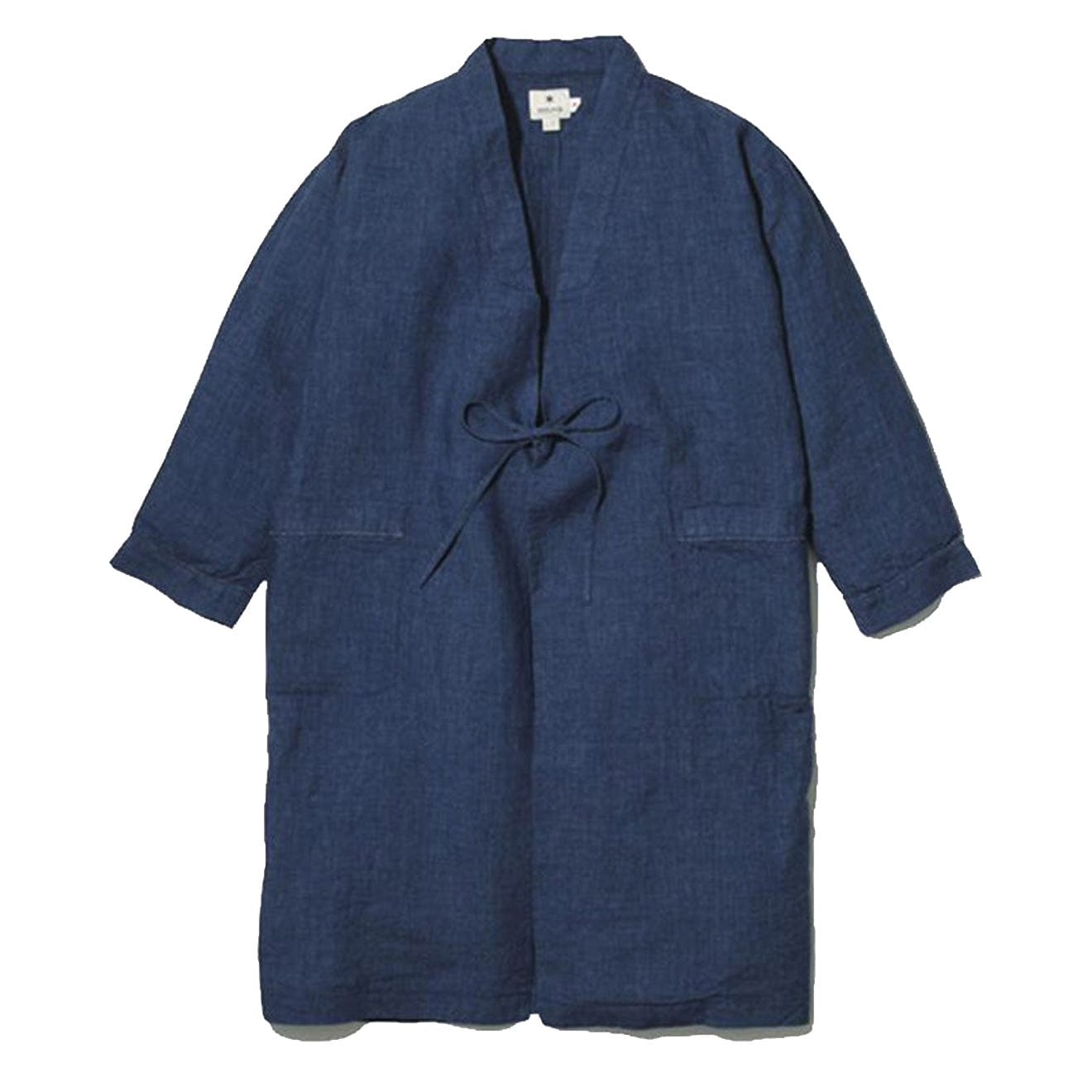 Snow Peak Indigo Noragi Long Jacket - The Sporting Lodge