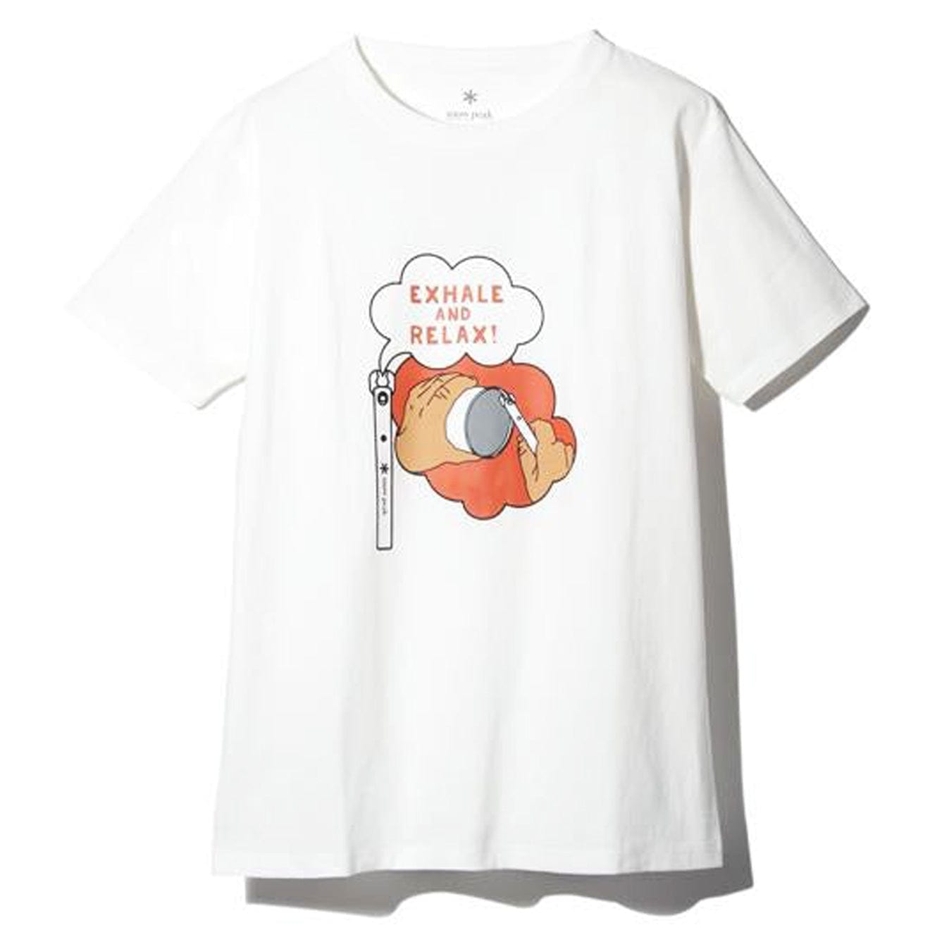 Snow Peak Kuwagata T-Shirt White - The Sporting Lodge