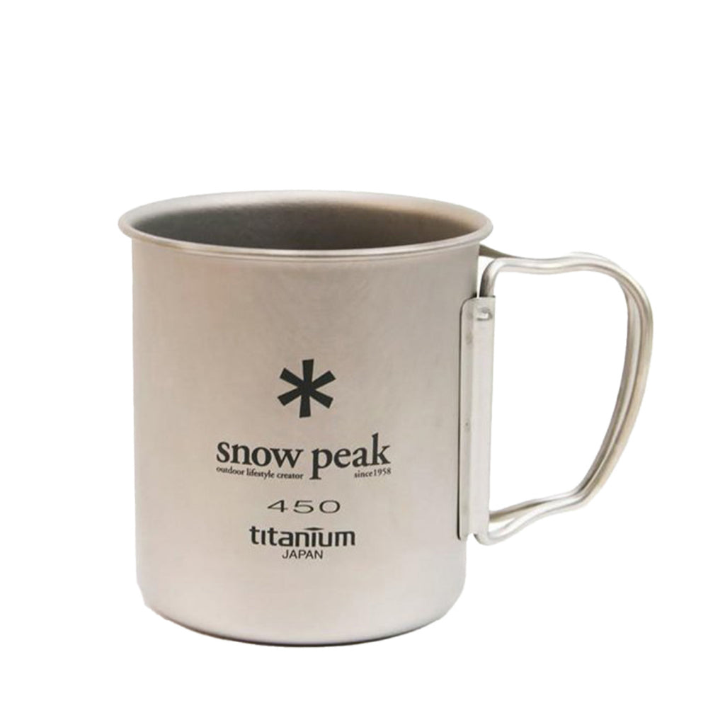 Snow Peak Single Wall 450 Mug Titanium - The Sporting Lodge