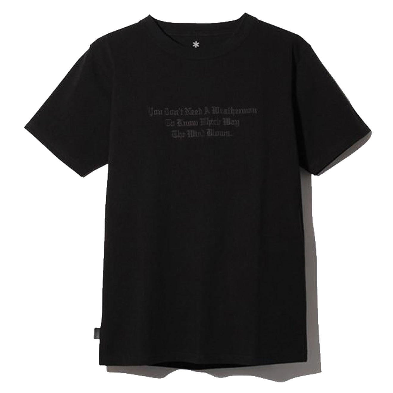 Snow Peak Typographical T-Shirt 4 Black - The Sporting Lodge