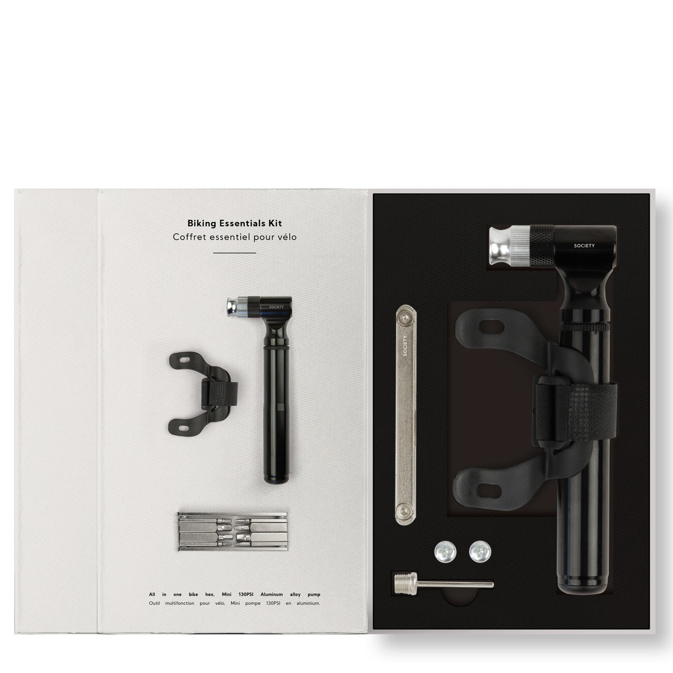 Society Biking Essentials Kit Black - The Sporting Lodge