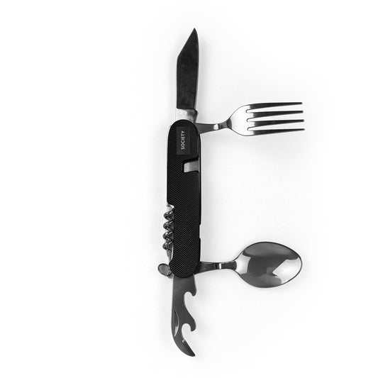 Society Cutlery Multi Tool Black - The Sporting Lodge