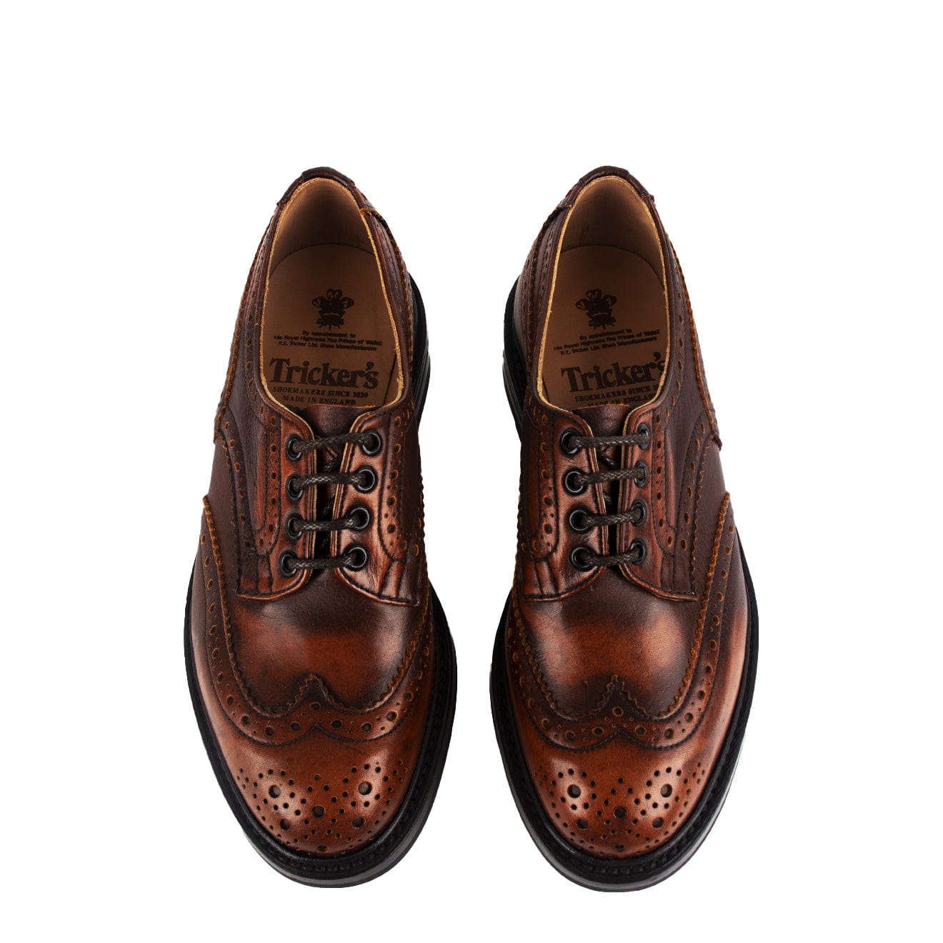 Trickers Bourton Country Shoe Caramel Kudu - The Sporting Lodge