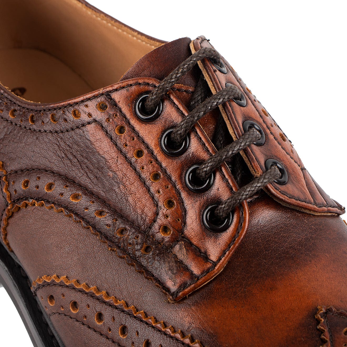 Trickers Bourton Country Shoe Caramel Kudu - The Sporting Lodge