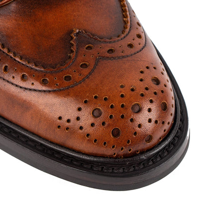 Trickers Bourton Country Shoe Caramel Kudu - The Sporting Lodge