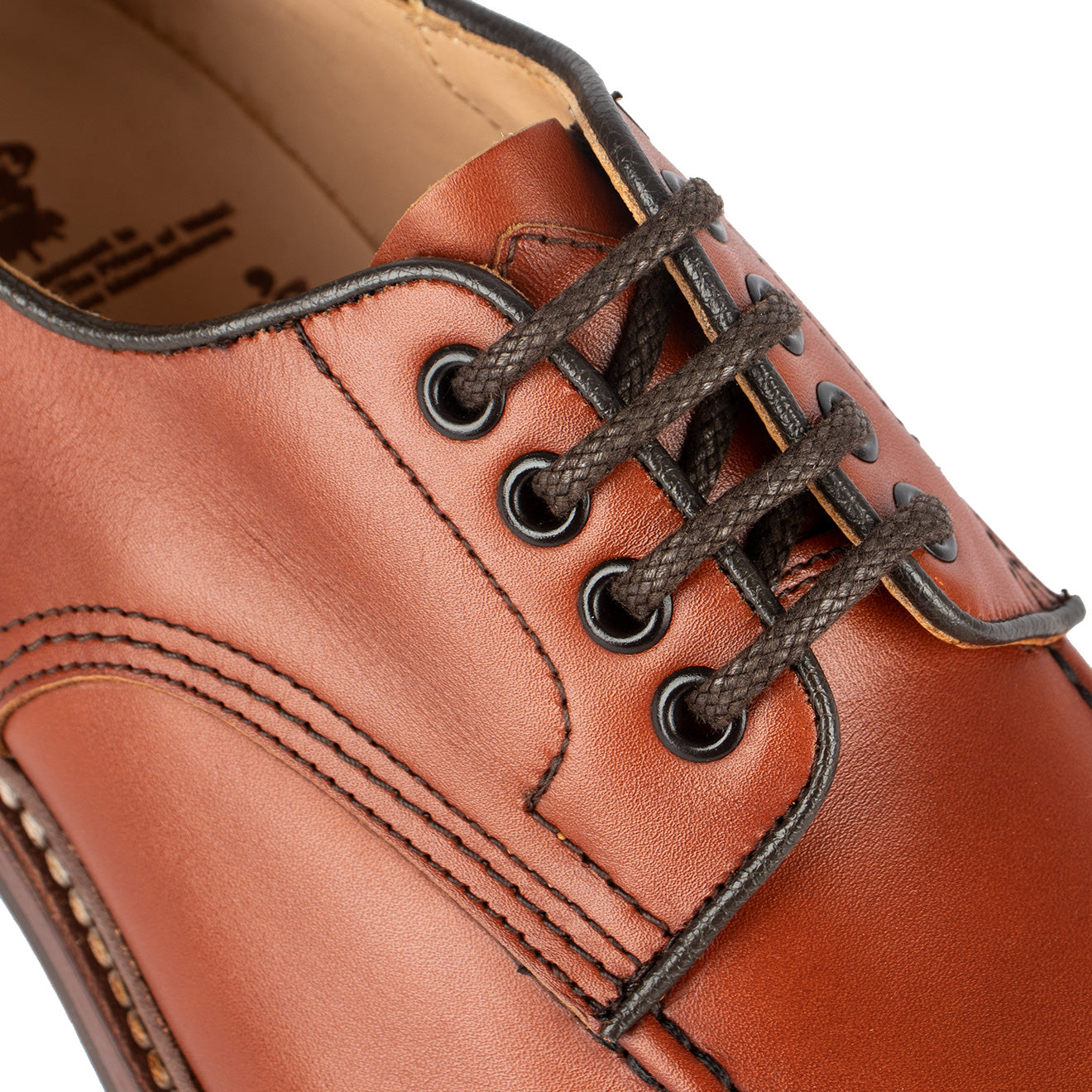 Trickers Heath Golf Derby Shoe Marron - The Sporting Lodge