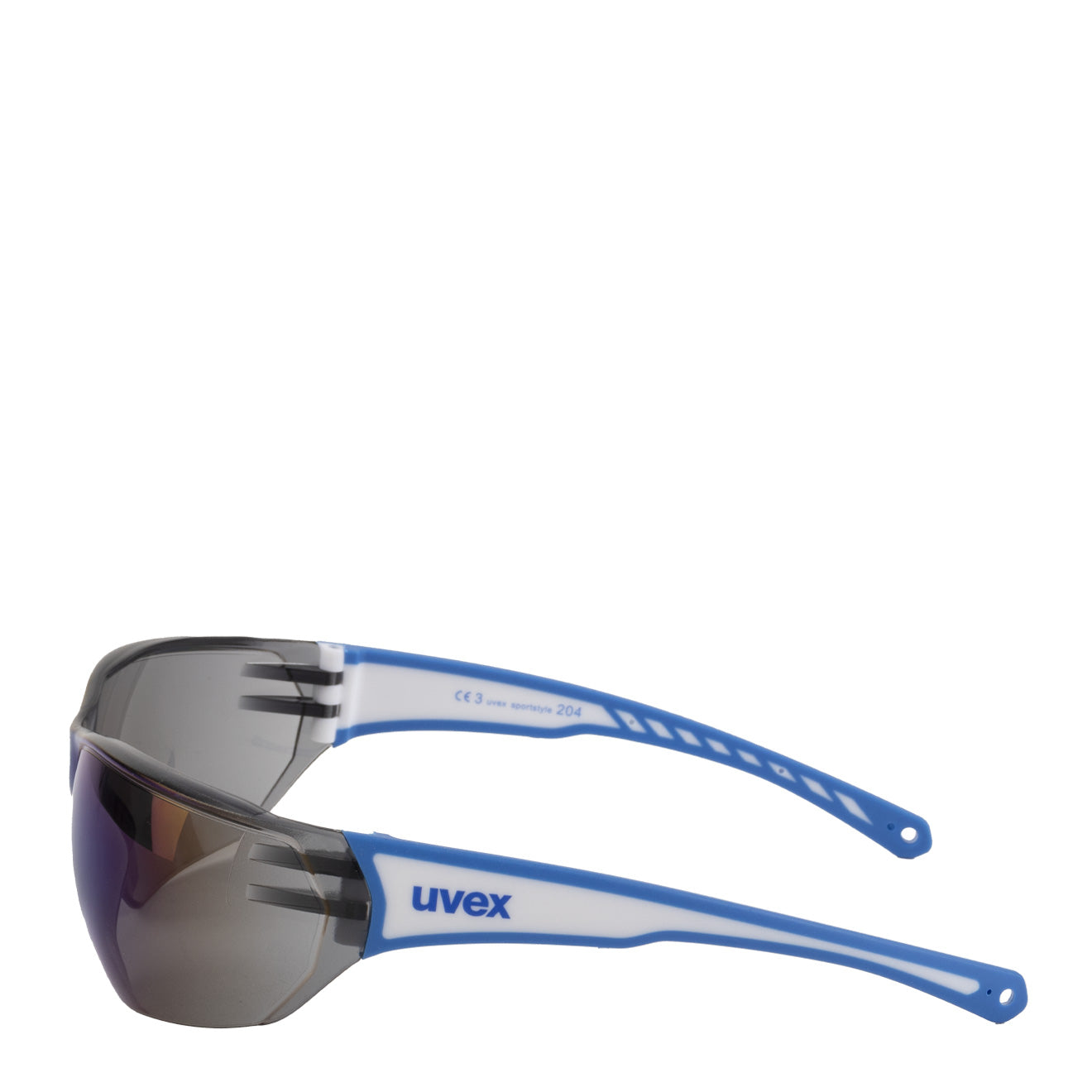 Uvex Sportstyle 204 Glasses White Blue - The Sporting Lodge