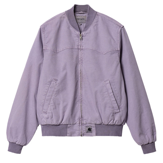 Carhartt WIP Womens Santa Fe Bomber Arrenga Faded - The Sporting Lodge