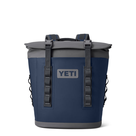 YETI Hopper M20 Soft Backpack Cooler Navy - The Sporting Lodge