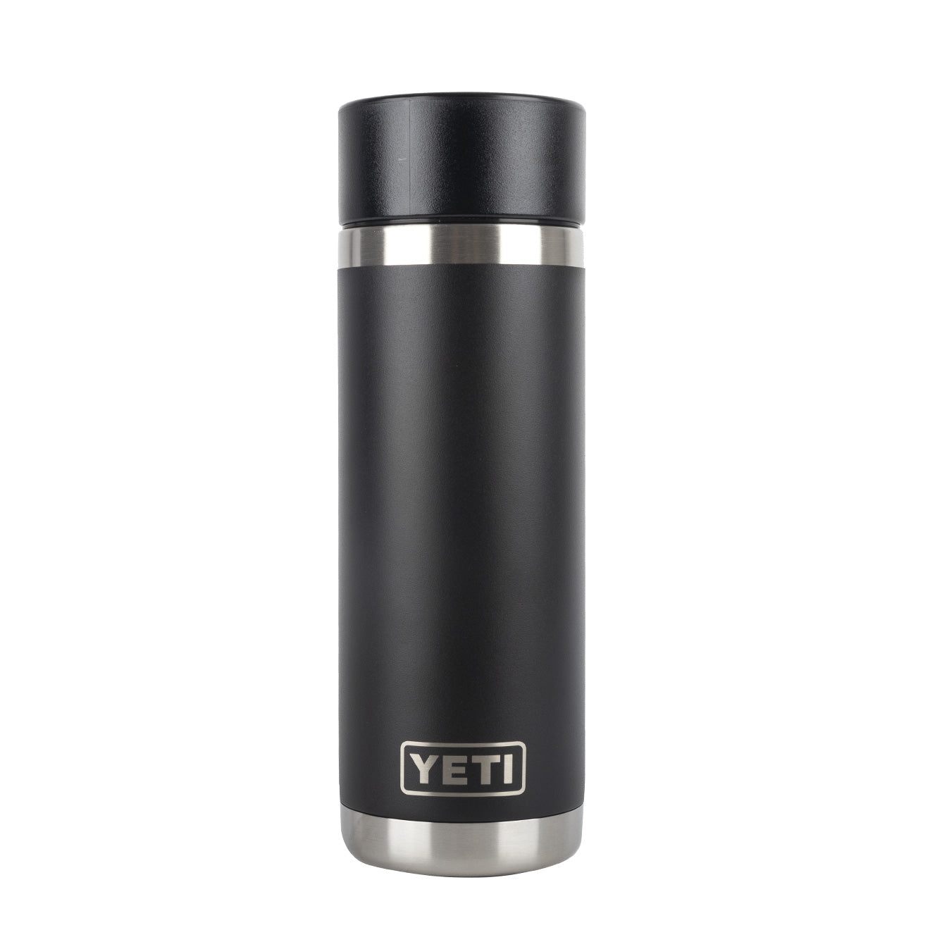 YETI Rambler 18oz Bottle HotShot Black - The Sporting Lodge