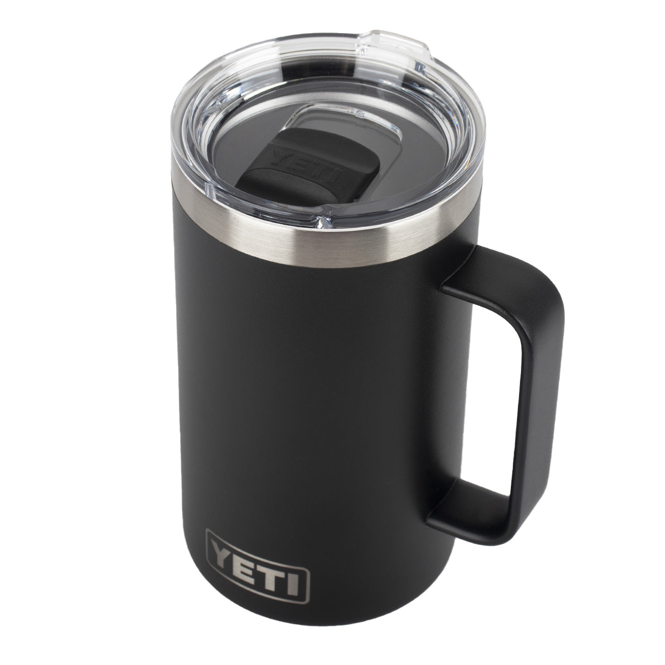 YETI Rambler 24oz Mug MS Black - The Sporting Lodge