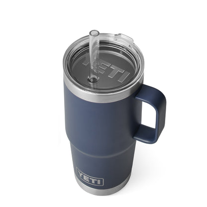 YETI Rambler 25oz Straw Mug Navy - The Sporting Lodge