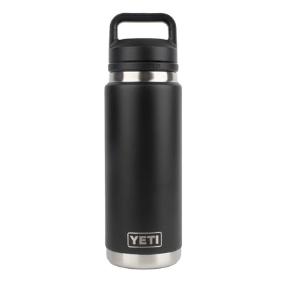 YETI Rambler 26oz Bottle Chug Black - The Sporting Lodge