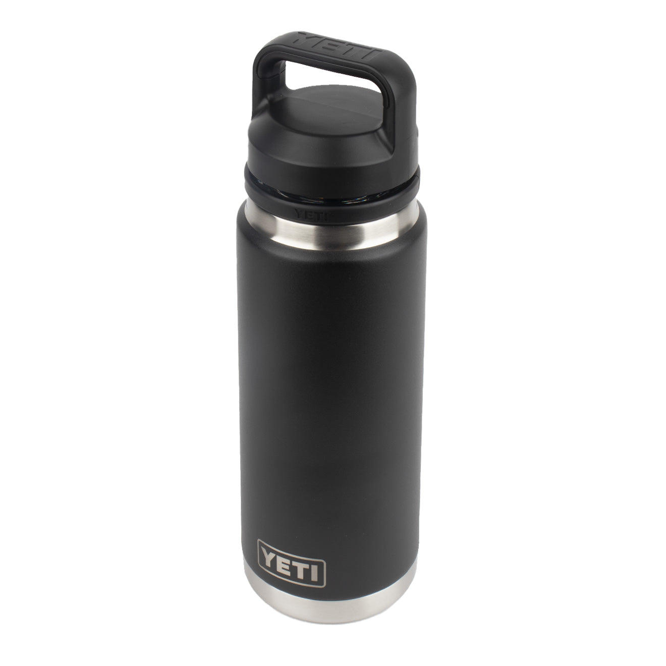 YETI Rambler 26oz Bottle Chug Black - The Sporting Lodge