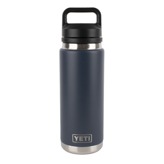 YETI Rambler 26oz Bottle Chug Navy - The Sporting Lodge