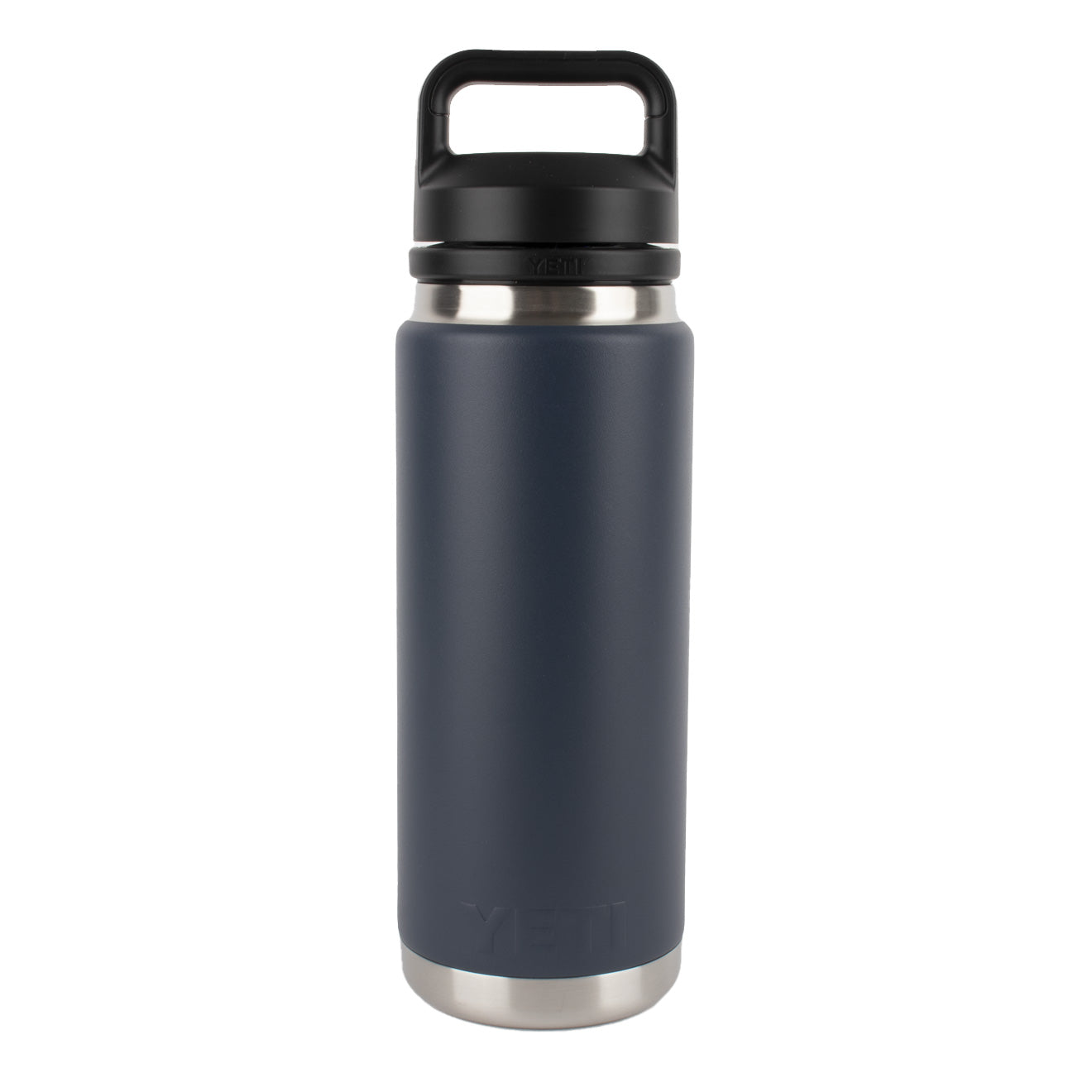 YETI Rambler 26oz Bottle Chug Navy - The Sporting Lodge