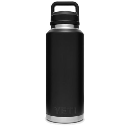 YETI Rambler 46oz Bottle Chug Black - The Sporting Lodge