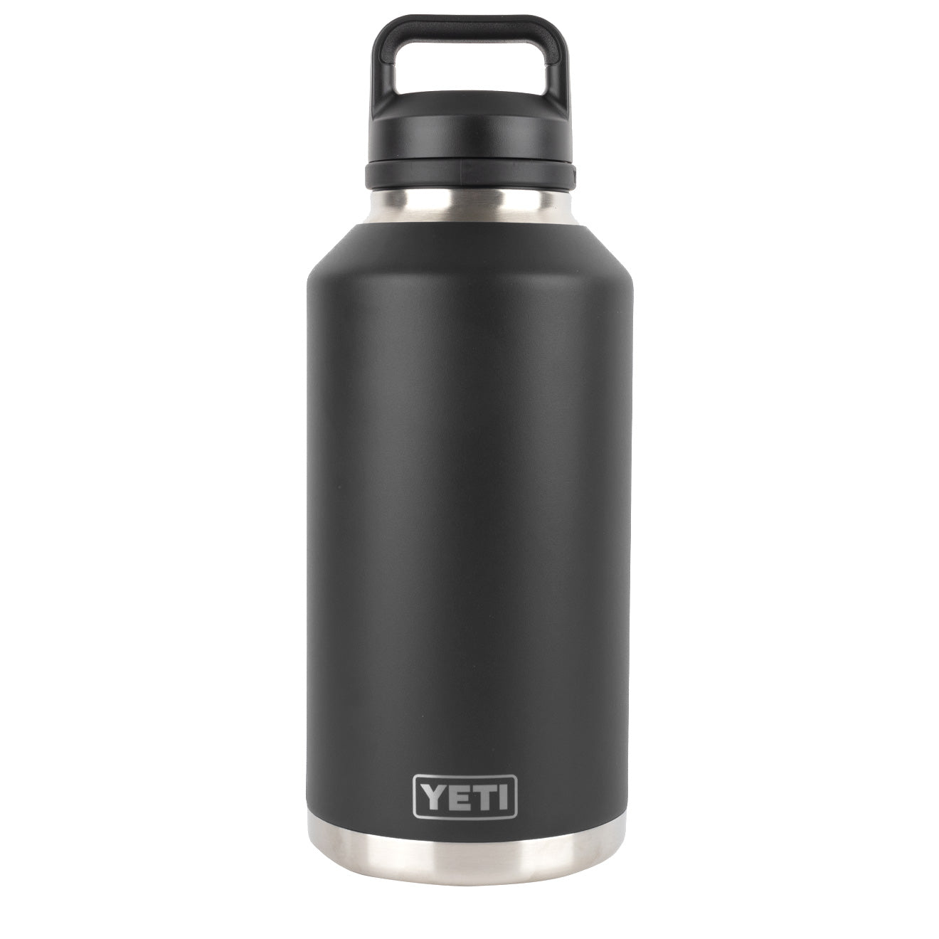 YETI Rambler 64oz Bottle Chug Black - The Sporting Lodge