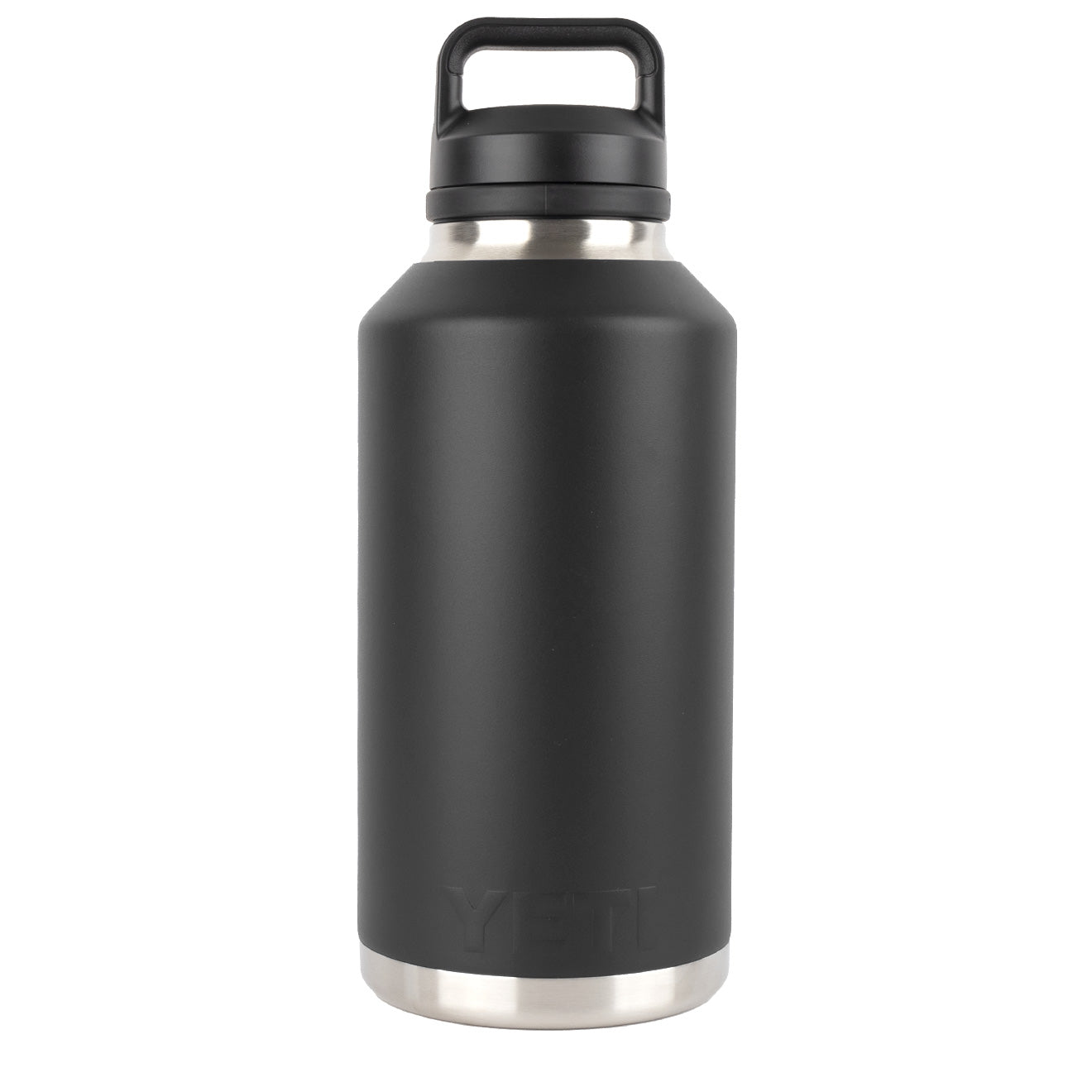 YETI Rambler 64oz Bottle Chug Black - The Sporting Lodge