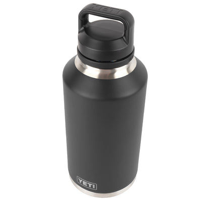 YETI Rambler 64oz Bottle Chug Black - The Sporting Lodge