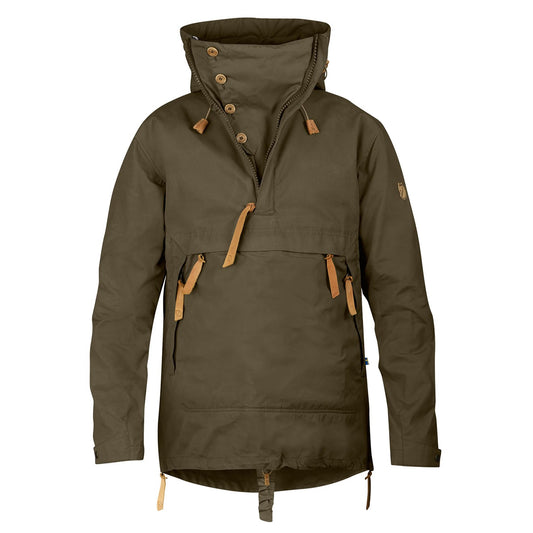 Fjallraven Anorak No. 8 Dark Olive - The Sporting Lodge