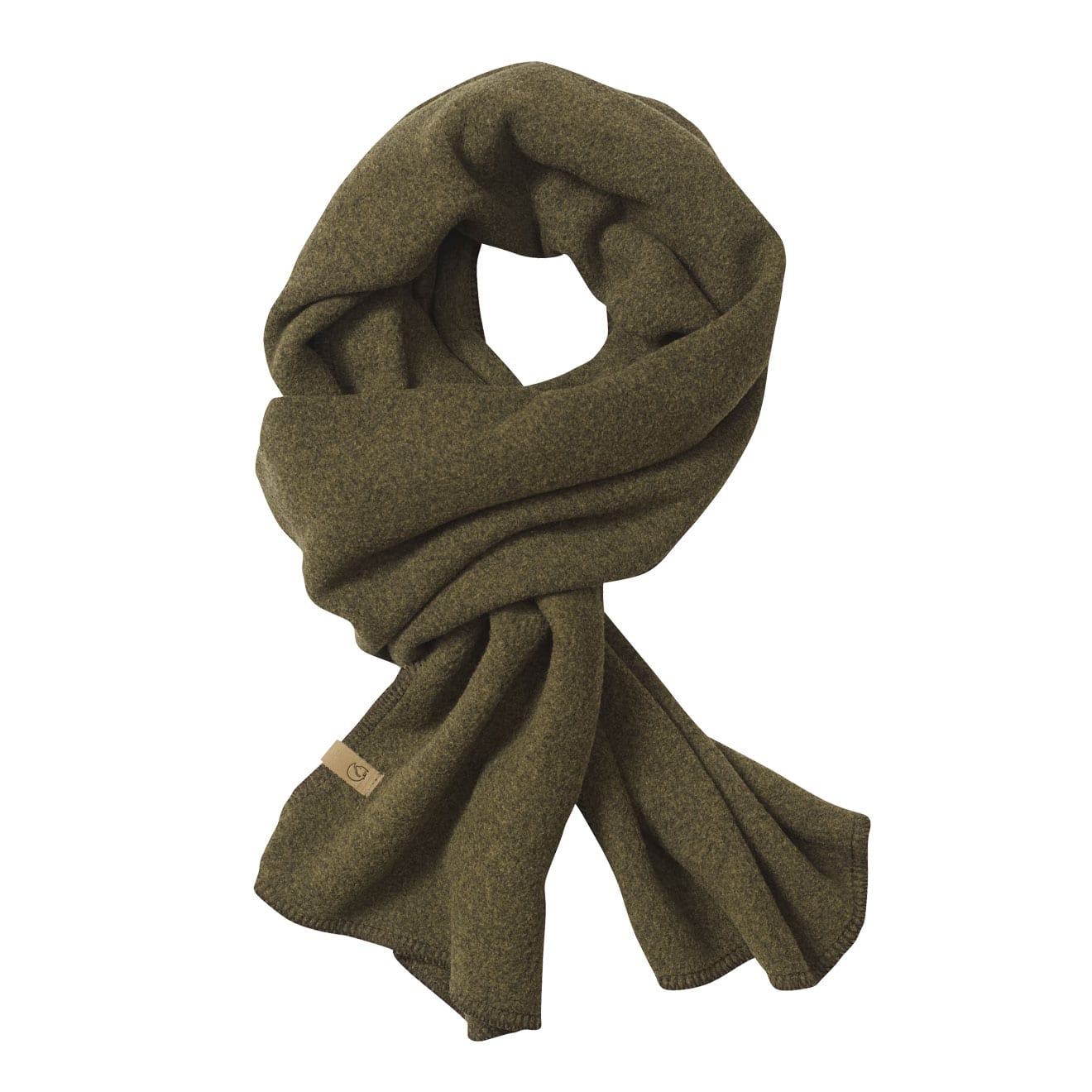 Fjallraven Lappland Fleece Scarf Dark Olive - The Sporting Lodge