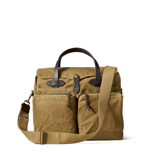 Filson 24-Hour Tin Briefcase Dark Tan - The Sporting Lodge