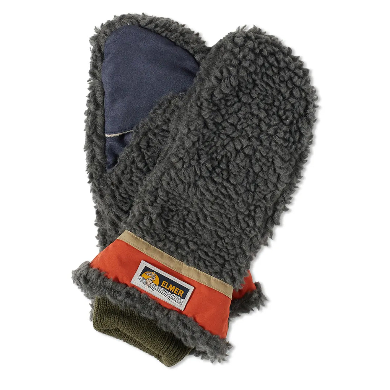 Elmer Gloves Wool Pile Mitten Khaki - The Sporting Lodge